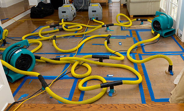 Professional Water Extraction technician working in Mount Tabor, NJ
